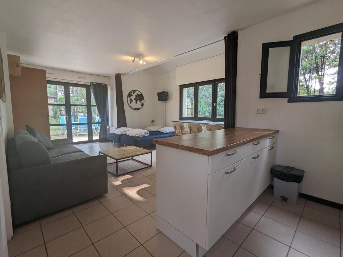 Superbe Appartement Dans La Pinede, Proche Ocean ラカノー エクステリア 写真