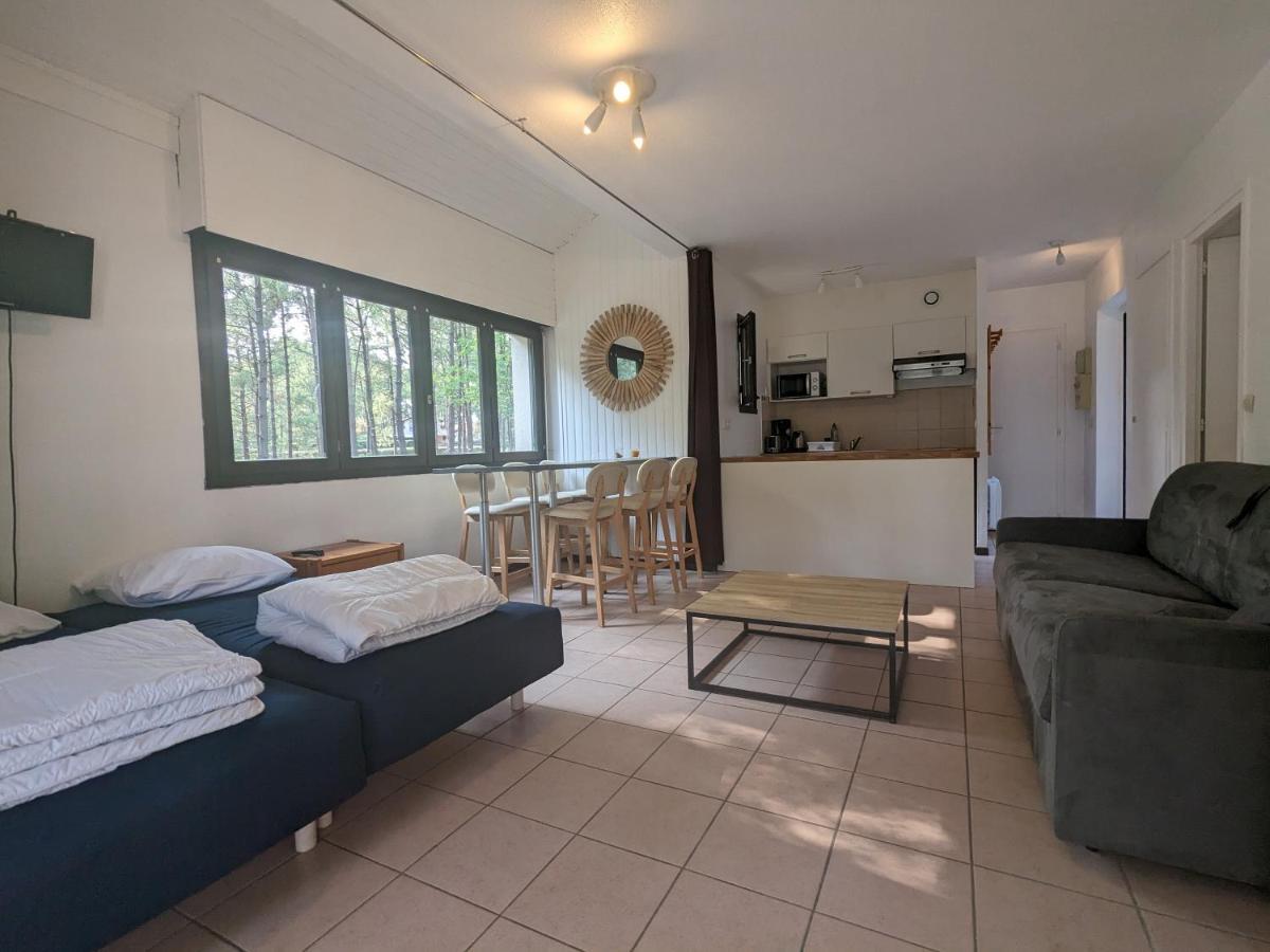 Superbe Appartement Dans La Pinede, Proche Ocean ラカノー エクステリア 写真